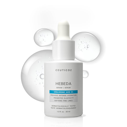Hebeda 2% Hyaluronic Acid Serum | Deep Hydration, Plump & Smooth Skin