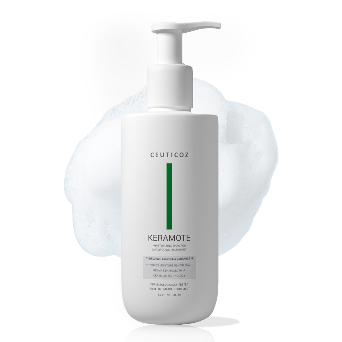 Keramote Sulfate Free Moisturizing Shampoo | Care for Dry, Damaged Hair