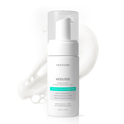Moduseb Foaming Facewash | Daily Cleanse for Oily, Acne Prone Skin