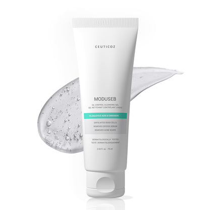 Moduseb Oil Control Cleansing Gel | Sebum Regulation, Deep Pore Cleanse