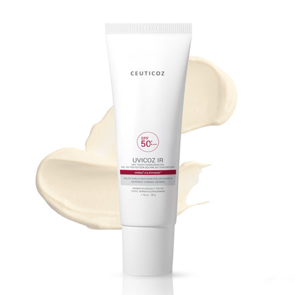 Uvicoz IR Dry Touch Sunscreen Gel SPF 50+ PA++++ | Matte Finish, All Skin Type