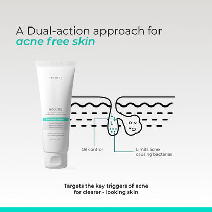 Moduseb Oil Control Cleansing Gel | Sebum Regulation, Deep Pore Cleanse