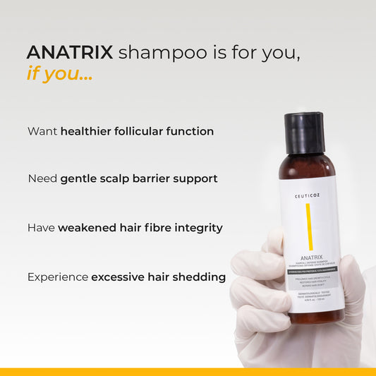 Anatrix Hairfall Defense Shampoo | Hair Fall Control, Gentle Cleanse