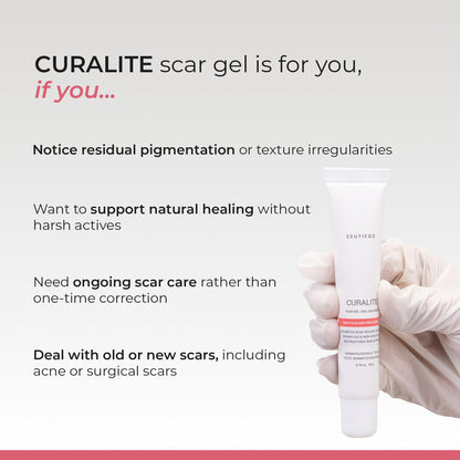 Curalite Scar Gel | Acne Scar & Mark Appearance Reduction