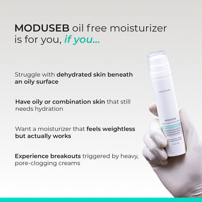 Moduseb Oil Free Moisturizer | Non Comedogenic Hydration for Oily Skin