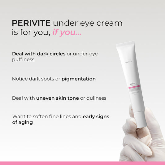 Perivite Under Eye Cream | Dark Circles, Puffiness & Fine Lines