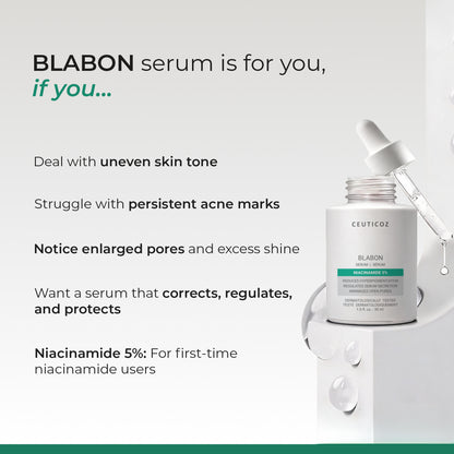 Blabon 5% Niacinamide Serum | Oil Control for Acne Prone Skin