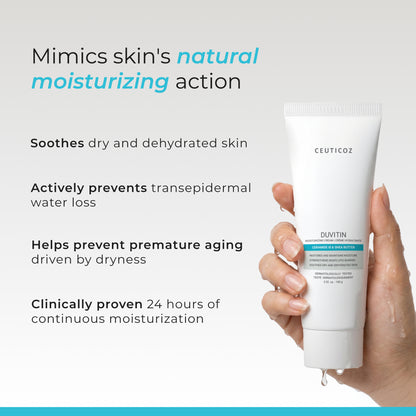 Duvitin Moisturizing Cream | Barrier repair for dry skin powered by Ceramides 3