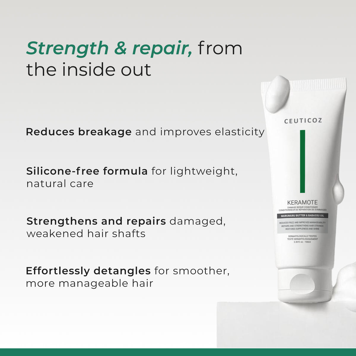 Keramote Damage Repair Conditioner | Frizz & Breakage Control