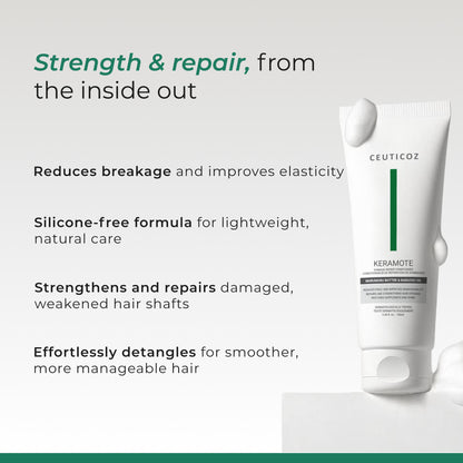 Keramote Damage Repair Conditioner | Frizz & Breakage Control