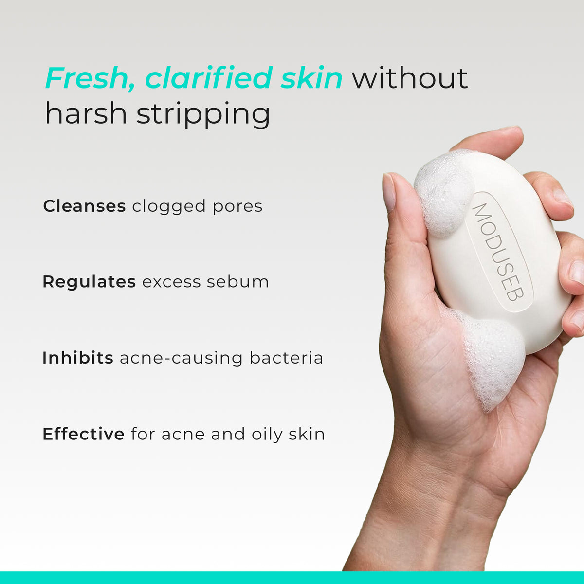 Moduseb Clarifying Soap | Soap for acne prone and oily skin