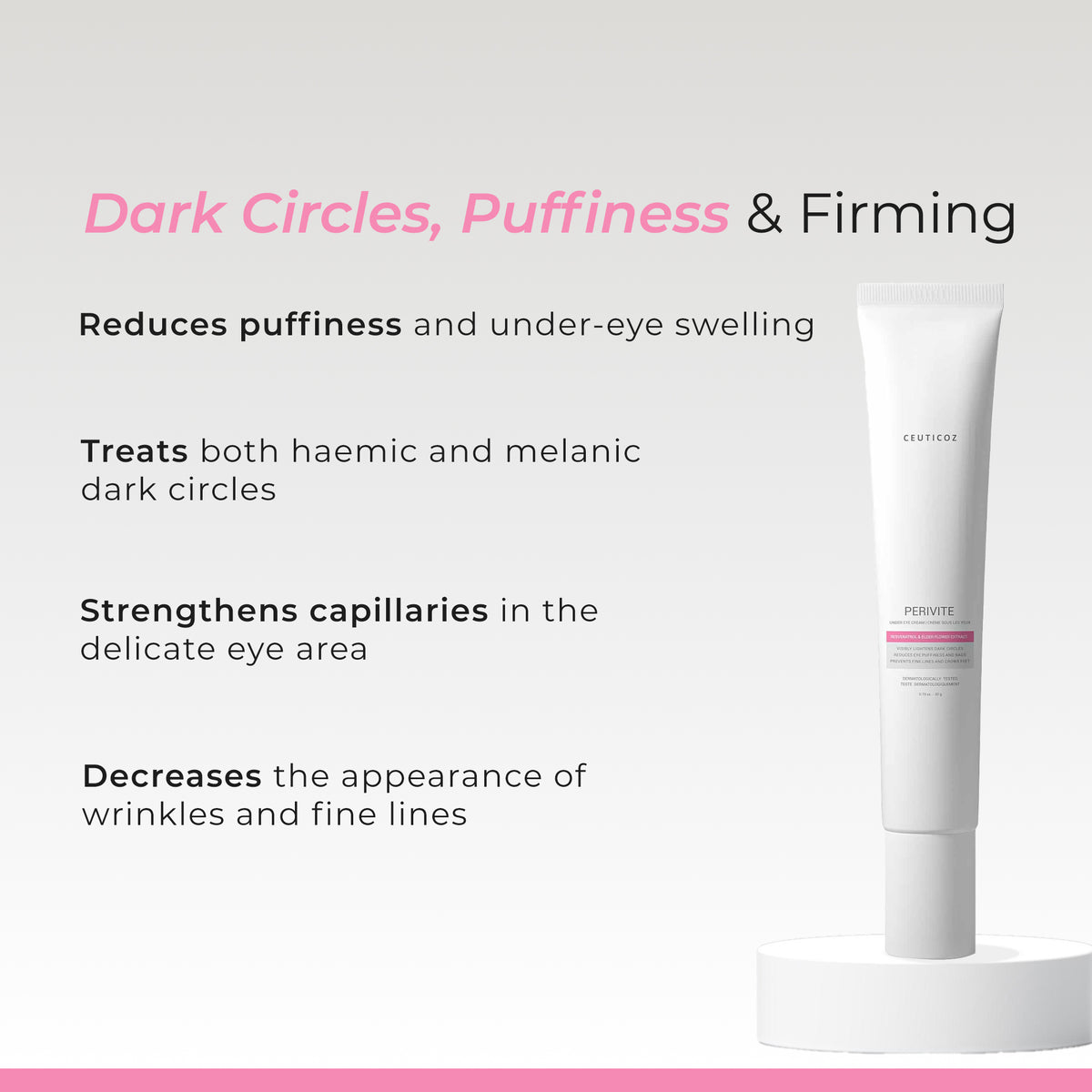 Perivite Under Eye Cream | Dark Circles, Puffiness & Fine Lines