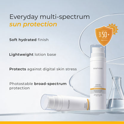 Uvicoz Sunscreen Lotion SPF 50+ PA++++ | Lightweight Daily UV Protection