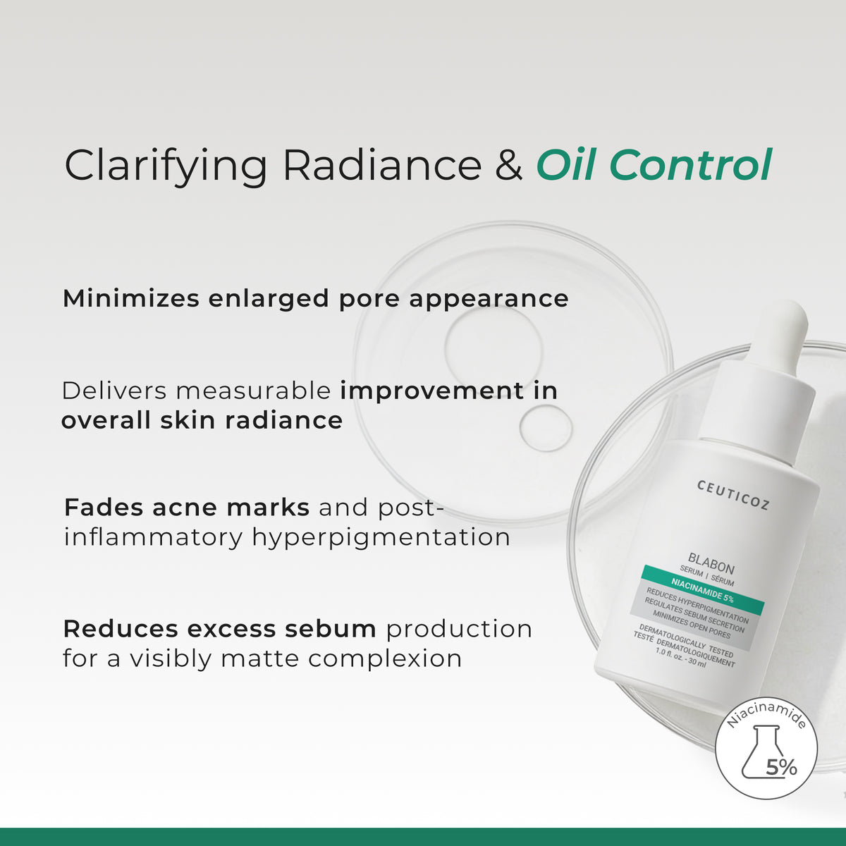 Blabon 5% Niacinamide Serum | Oil Control for Acne Prone Skin