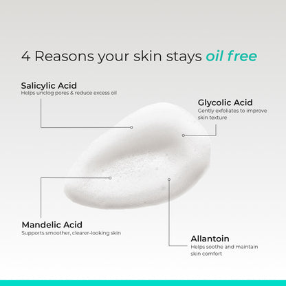 Moduseb Foaming Facewash | Daily Cleanse for Oily, Acne Prone Skin