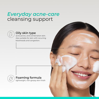 Moduseb Foaming Facewash | Daily Cleanse for Oily, Acne Prone Skin