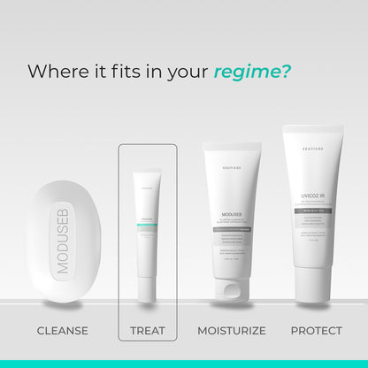 Moduseb Acne Spot Gel | Targeted care for active blemishes