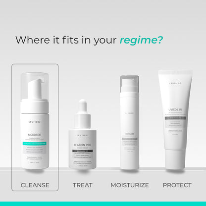 Moduseb Foaming Facewash | Daily Cleanse for Oily, Acne Prone Skin