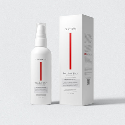 Follidan Stay Dandruff Control Lotion | Leave On Scalp Care